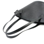 Louis Vuitton Epi Saint Jacques Shopping Tote Bag Leather Noir Black — view 5