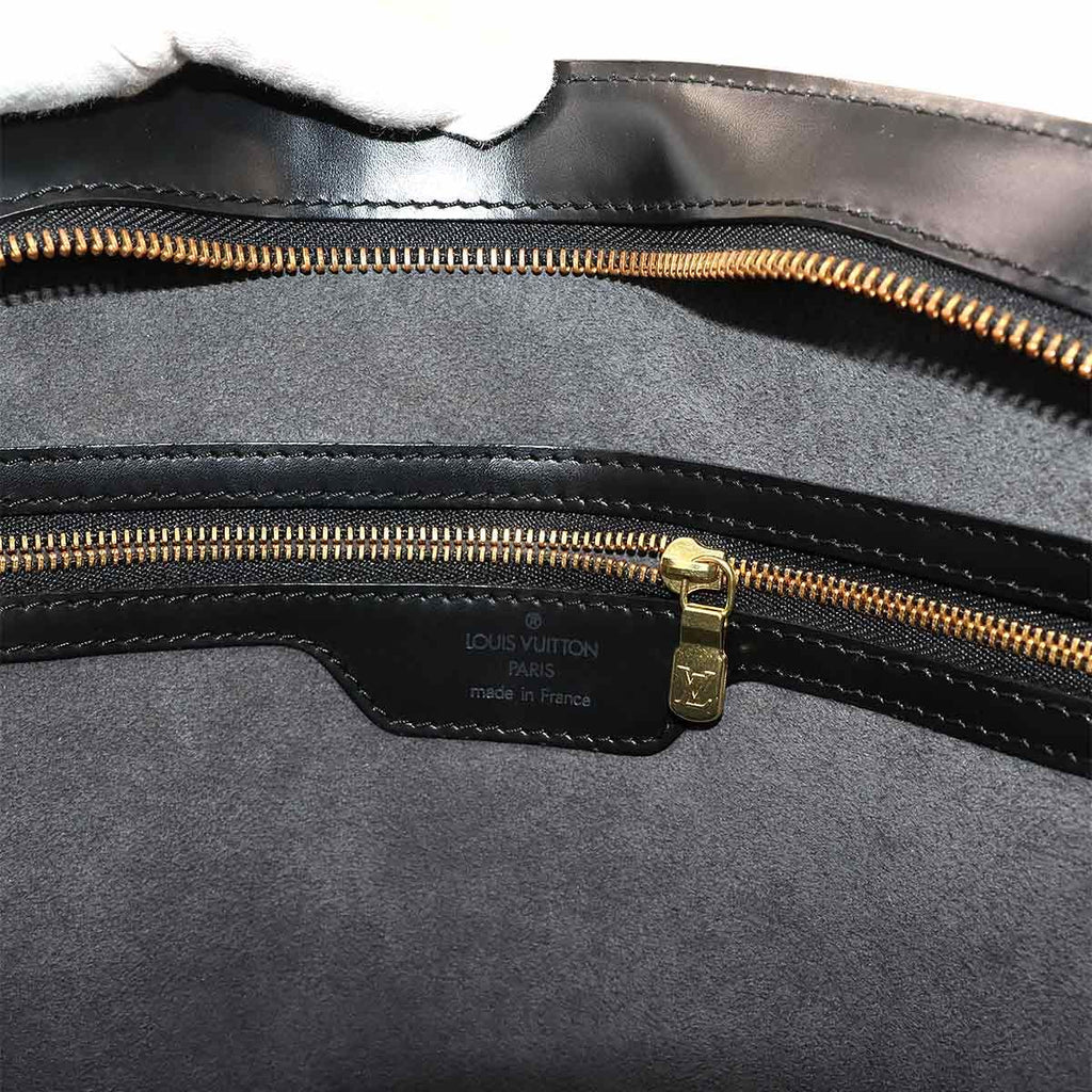 Louis Vuitton Epi Saint Jacques Shopping Tote Bag Leather Noir Black — view 7