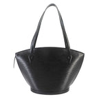 Louis Vuitton Epi Saint Jacques Shopping Tote Bag Leather Noir Black — view 2