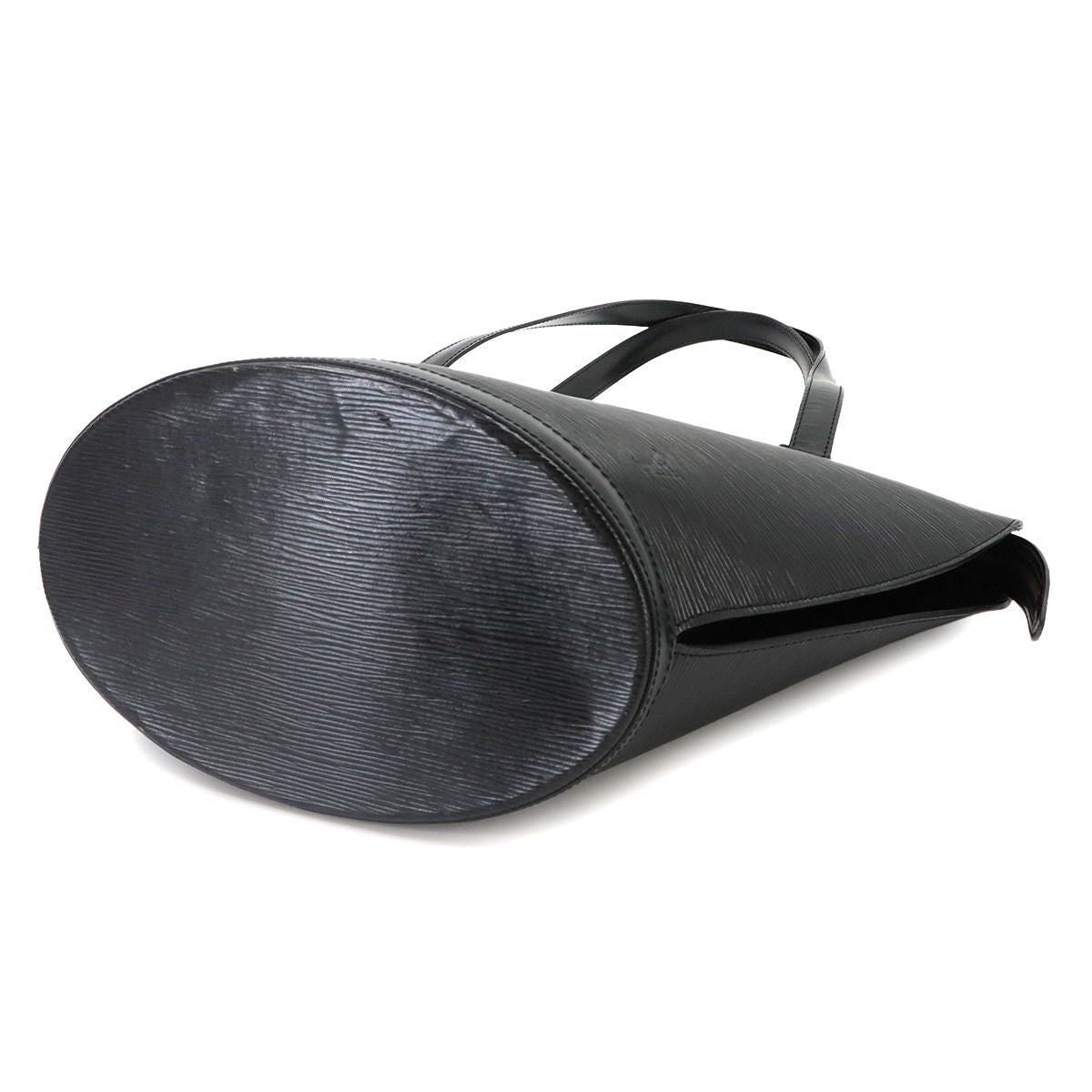 Louis Vuitton Epi Saint Jacques Shopping Tote Bag Leather Noir Black — view 4