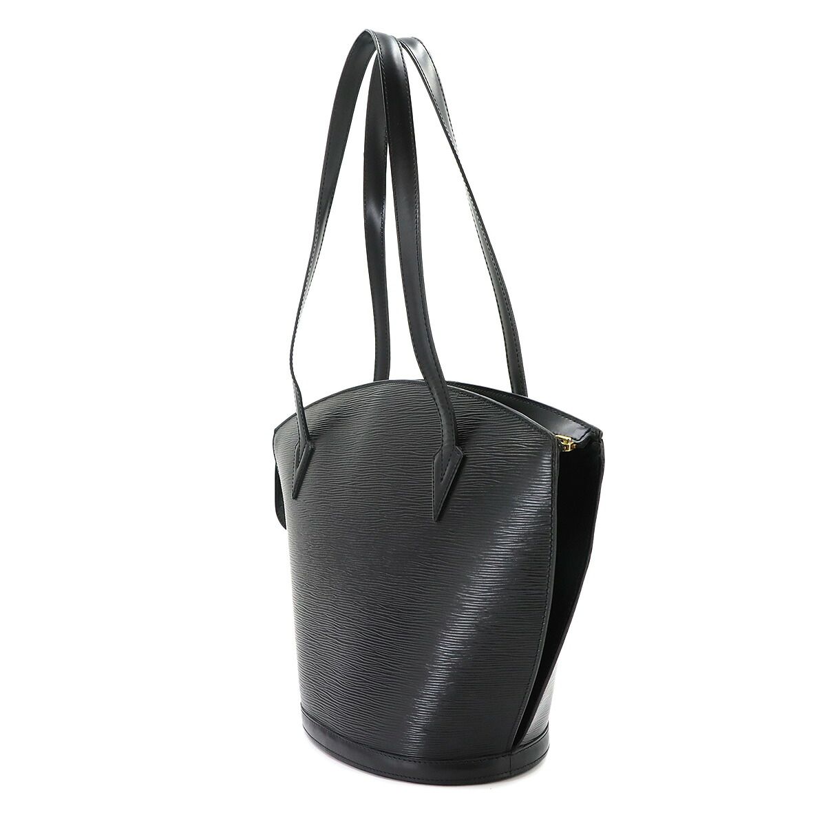 Louis Vuitton Epi Saint Jacques Shopping Tote Bag Leather Noir Black — view 3