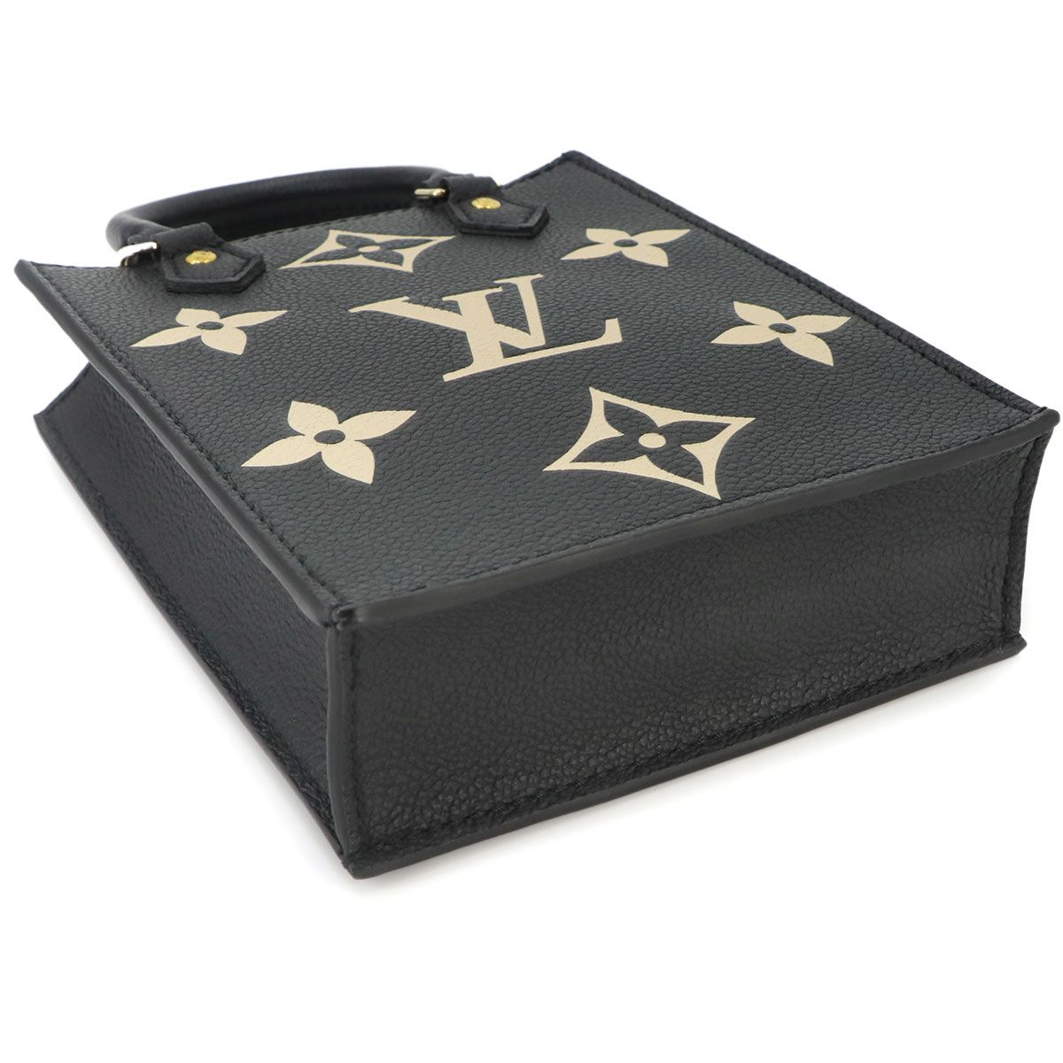 Louis Vuitton Bicolor Monogram Empreinte Petite Sac Plat 2-Way Hand Bag — view 4