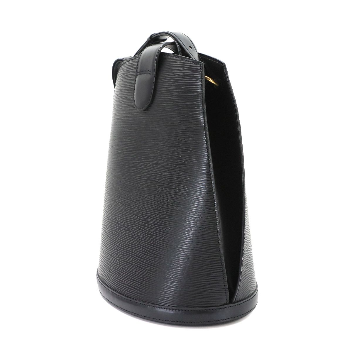 Louis Vuitton Epi Cluny Shoulder Bag Leather Noir Gold — view 3