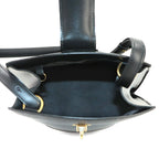 Louis Vuitton Epi Cluny Shoulder Bag Leather Noir Gold — view 6
