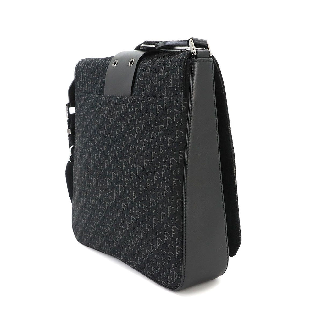 Dior Trotter Street Chic Shoulder Bag Canvas Leather — view 3