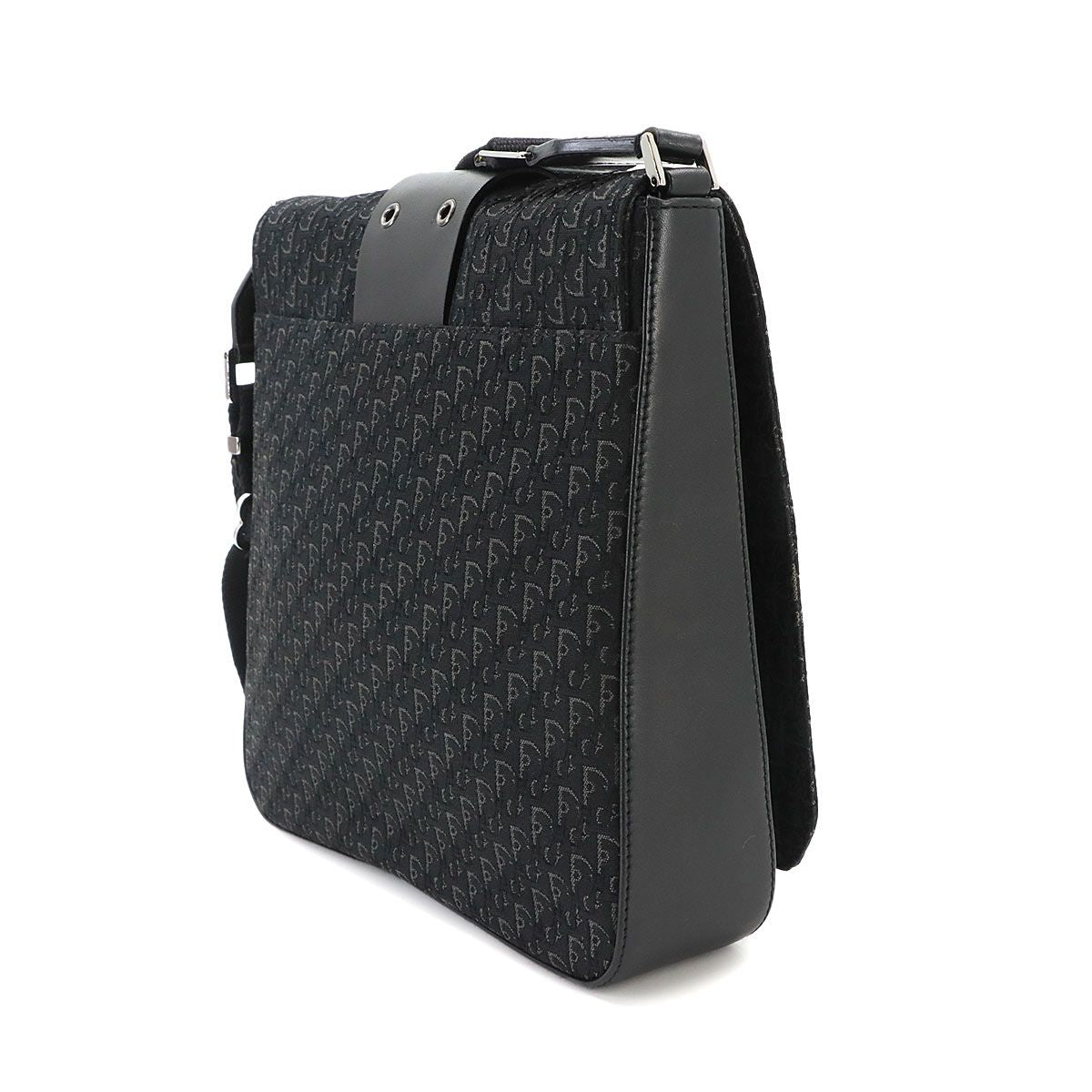 Dior Trotter Street Chic Shoulder Bag Canvas Leather — view 3