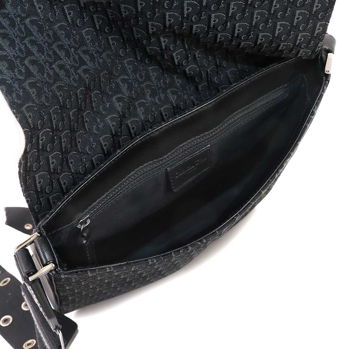 Dior Trotter Street Chic Shoulder Bag Canvas Leather — view 7