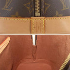 Louis Vuitton Monogram Alma Hand Bag Brown Gold — view 8