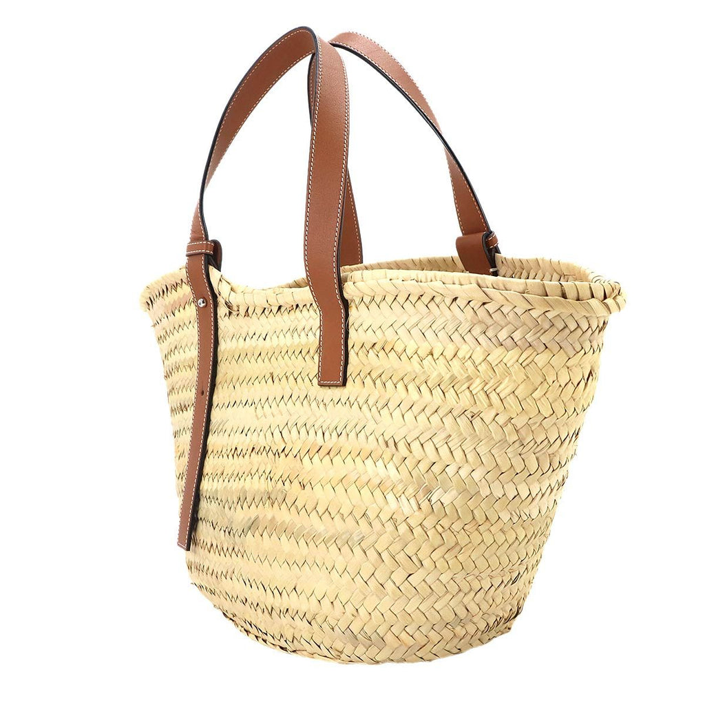 Loewe Basket Bag Medium Palm Leaf Leather Natural — view 4