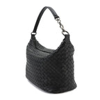 Bottega Veneta Intrecciato Hand Bag Leather Black Bag — view 3