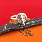 Hermes Croisette Ring 925 Sterling Silver