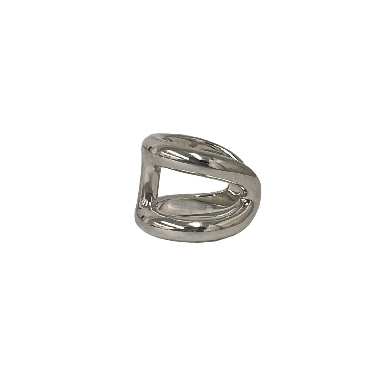 Hermes Osmose GM 925 Sterling Silver 49 Ring — view 5
