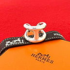 Hermes Osmose GM 925 Sterling Silver 49 Ring