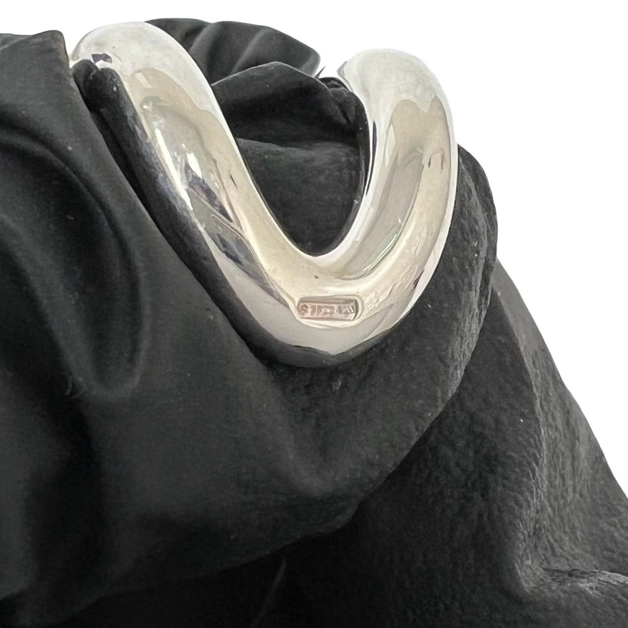 Hermes Osmose GM 925 Sterling Silver 49 Ring — view 4