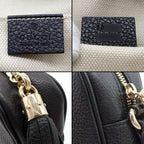 Gucci Shoulder Bag Interlocking G Soho Disco Black Calfskin — view 6