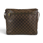 Louis Vuitton Cross Brooklyn MM Damier Leather Ebene Shoulder Bag — view 5
