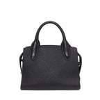 Prada Shoulder Bag Kristen Black Saffiano Leather Silver — view 2