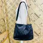 Gucci Bamboo Leather 2-Way Shoulder Hand Bag Black — view 4