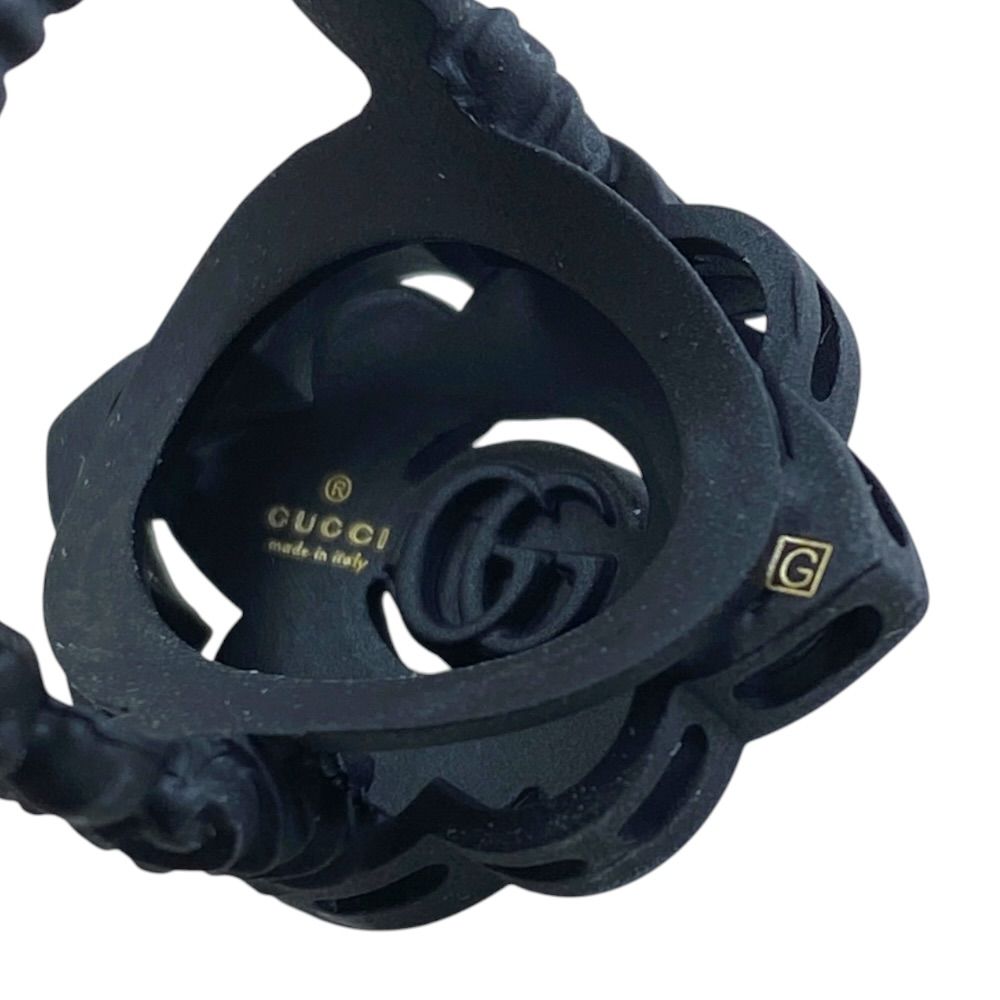 Gucci Ring Flower Motif Michele Era Stone Black — view 7