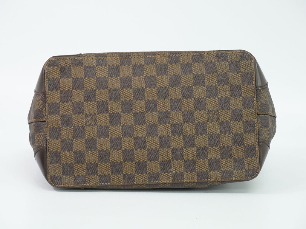 Louis Vuitton LV Hampstead PM Damier Ebene Tote Bag Brown — view 3