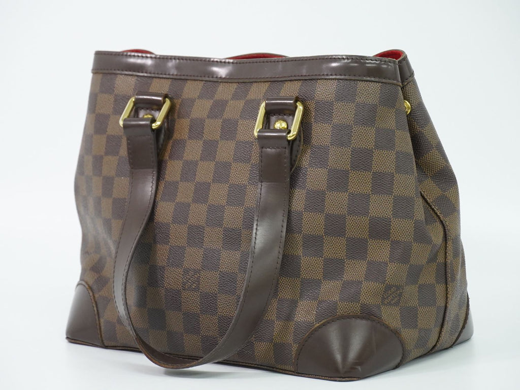 Louis Vuitton LV Hampstead PM Damier Ebene Tote Bag Brown — view 2