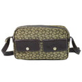 Celine C Sulky Shoulder Bag Canvas Brown