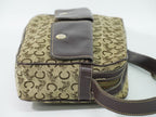 Celine C Sulky Shoulder Bag Canvas Brown — view 4