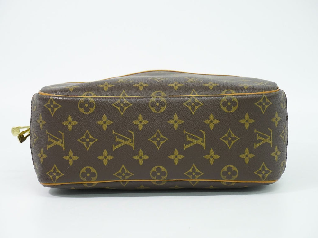 Louis Vuitton LV Trouville Monogram Handbag Brown Bag — view 3
