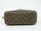 Louis Vuitton LV Trouville Monogram Handbag Brown Bag — view 3