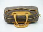 Louis Vuitton LV Trouville Monogram Handbag Brown Bag — view 5