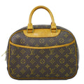 Louis Vuitton LV Trouville Monogram Handbag Brown Bag