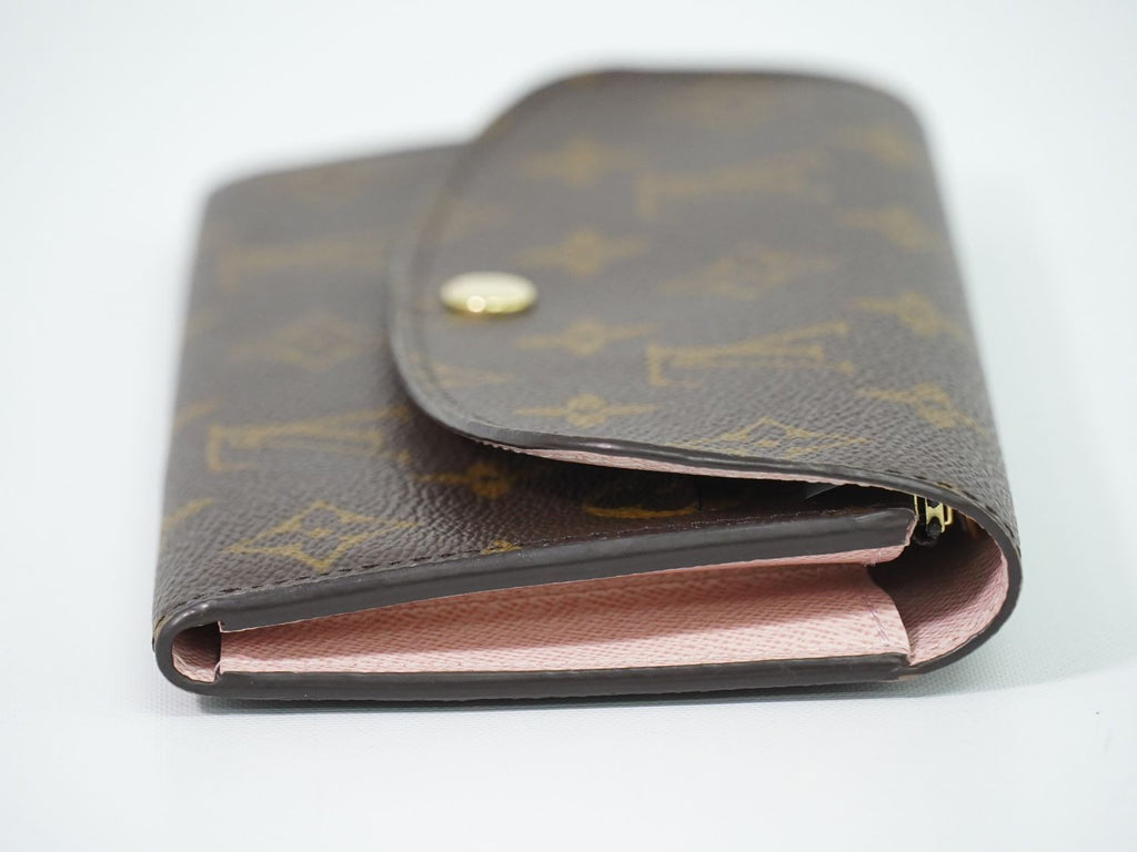 Louis Vuitton LV Portefeuille Emily Monogram Wallet Brown — view 4