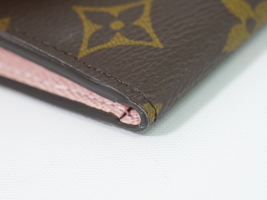 Louis Vuitton LV Portefeuille Emily Monogram Wallet Brown — view 6