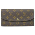 Louis Vuitton LV Portefeuille Emily Monogram Wallet Brown