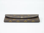 Louis Vuitton LV Portefeuille Emily Monogram Wallet Brown — view 3