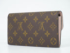 Louis Vuitton LV Portefeuille Emily Monogram Wallet Brown — view 2