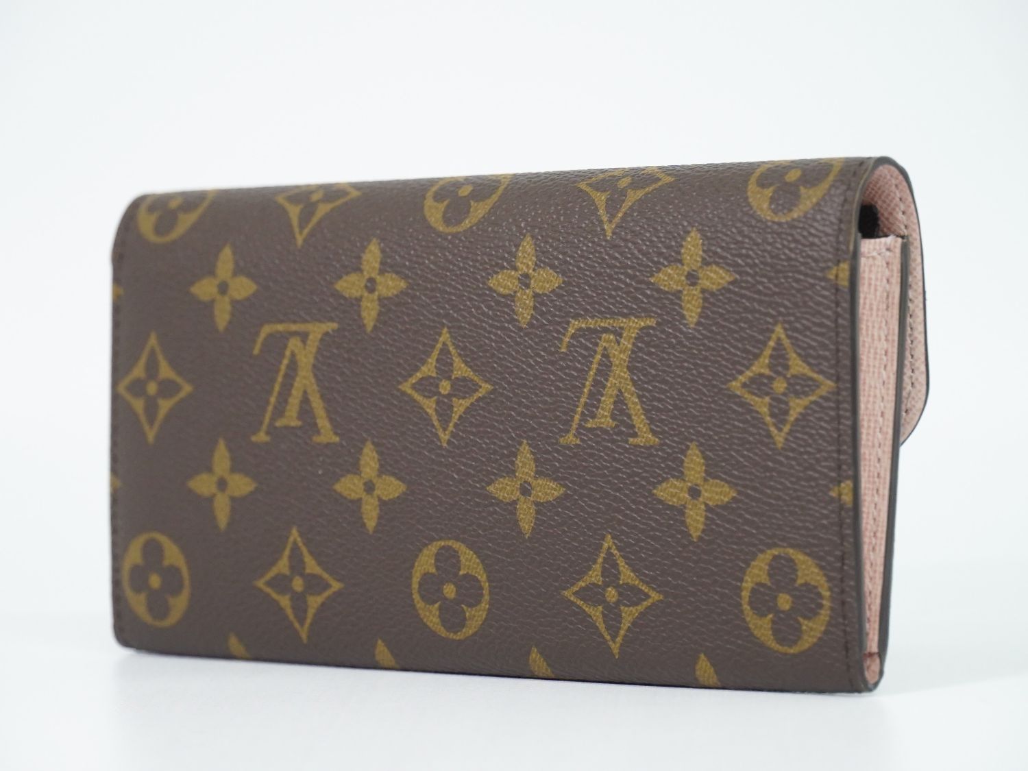 Louis Vuitton LV Portefeuille Emily Monogram Wallet Brown — view 2