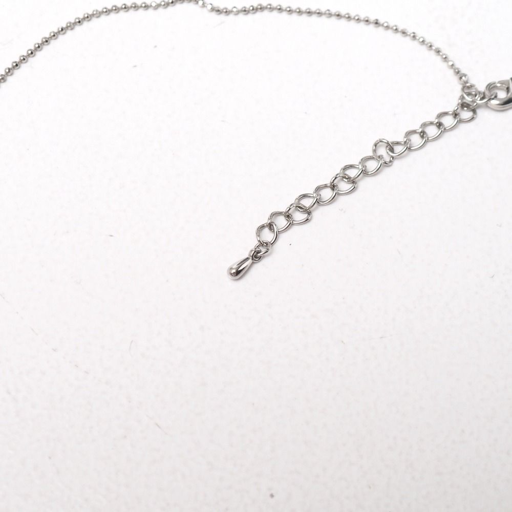 Celine Vintage Necklace Horseshoe Rhinestone 925 Sterling Silver — view 5