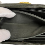 Chanel Zip Around Boy Wallet Caviar Leather — view 6