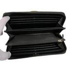 Chanel Zip Around Boy Wallet Caviar Leather — view 3