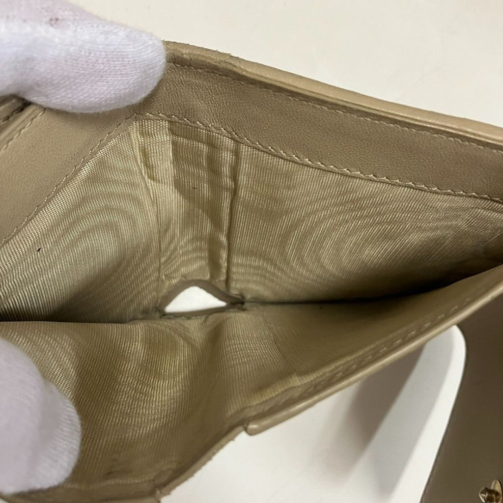Dior Lotus Wallet Lady Trifold Lambskin — view 7