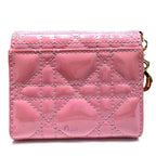 Dior Lotus Wallet Trifold Patent Leather — view 2