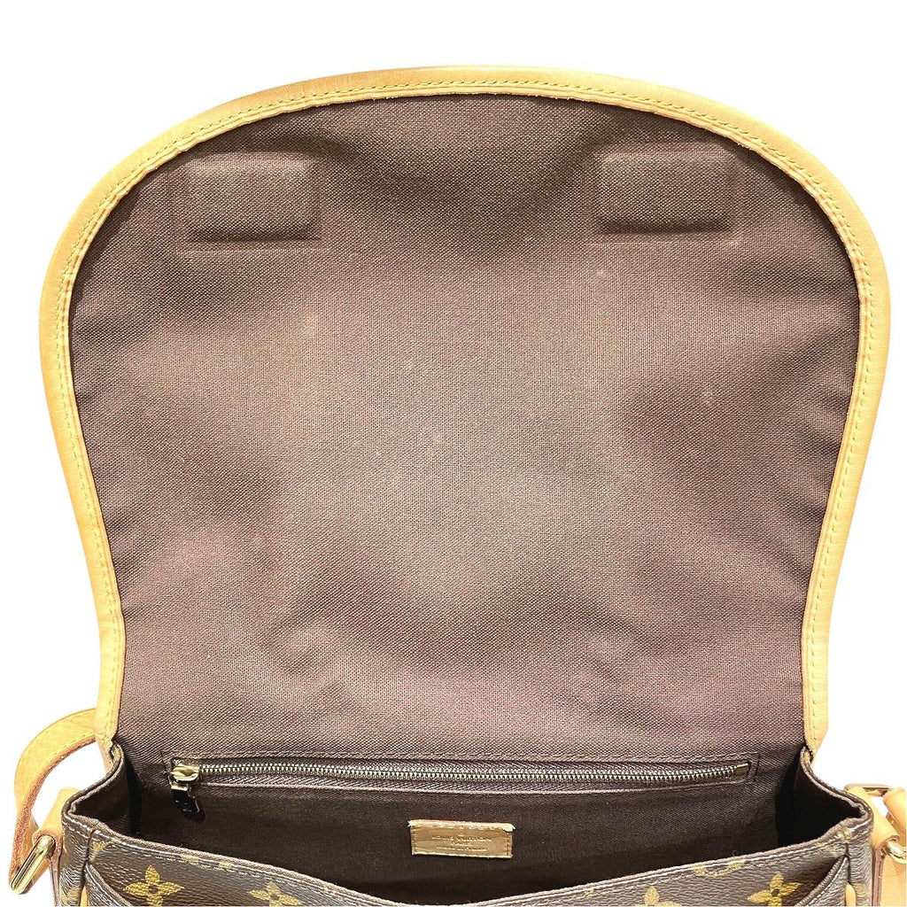 Louis Vuitton Menilmontant PM Monogram Shoulder Bag Canvas — view 7