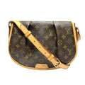 Louis Vuitton Menilmontant PM Monogram Shoulder Bag Canvas