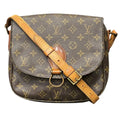 Louis Vuitton Saint-cloud Monogram Shoulder Bag Canvas