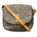 Louis Vuitton Saint-cloud Monogram Shoulder Bag Canvas