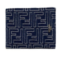 Fendi Bifold Wallet Leather Fabric