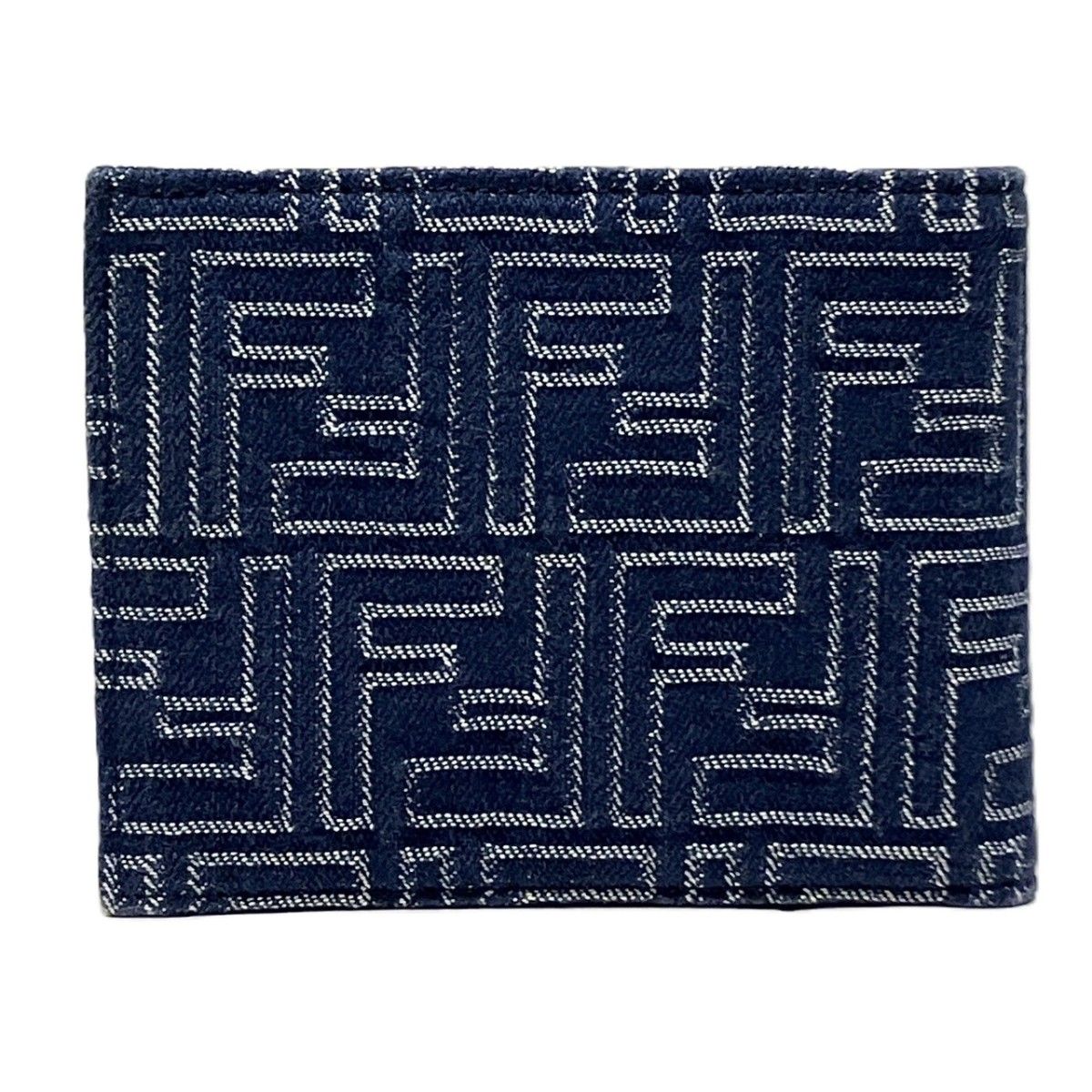 Fendi Bifold Wallet Leather Fabric — view 2