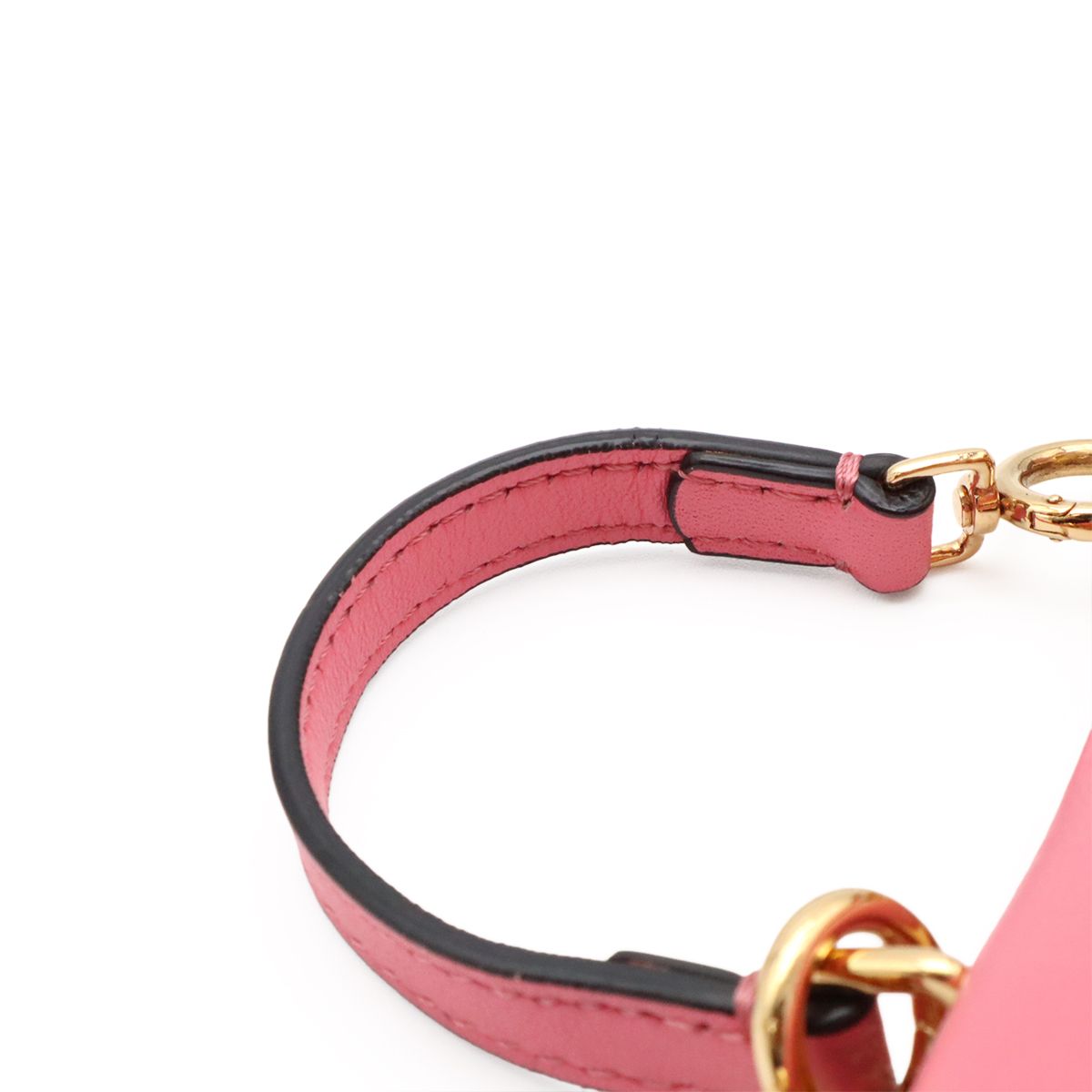 Fendi Micro Peekaboo Mini Bag 2-Way Crossbody Leather Pink Gold — view 4
