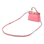 Fendi Micro Peekaboo Mini Bag 2-Way Crossbody Leather Pink Gold — view 2